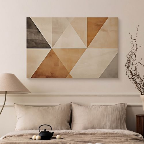 Obraz Canvas Do Salonu Styl Boho Wzór Geometryczny Abstrakcja 40cm x 30cm na Arena.pl