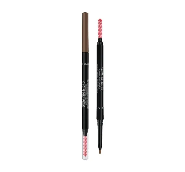 RIMMEL Brow Pro Micro Kredka do brwi BRĄZOWA - 02 Soft Brown zdjęcie 4
