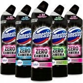 2 x Domestos Zero Kamienia Żel WC Toalet zestaw 3,75l Mix Pink Ocean