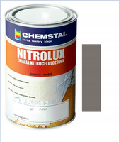 CHEMSTAL NITROLUX EMALIA NITROCELULOZOWA DO DREWNA I METALU SZARY JASNY 10L