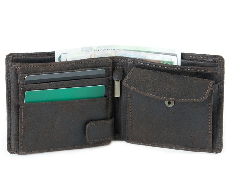 Portfel męski Apollo - Stefania Brązowy zdjęcie 2