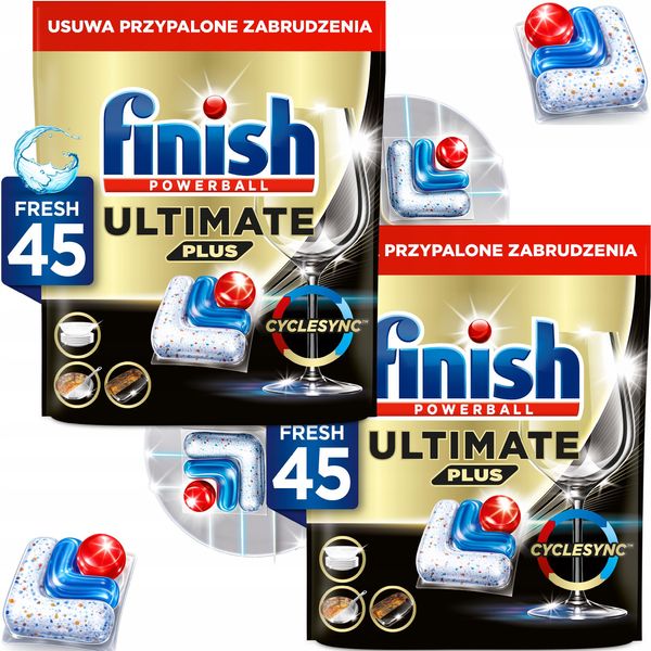 FINISH Kapsułki Ultimate Plus 45 Fresh - 2 szt. zdjęcie 1