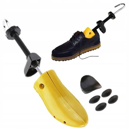 2x Regulowane prawidła do rozciągania butów obuwia 40-47 z nakładkami Para na Arena.pl