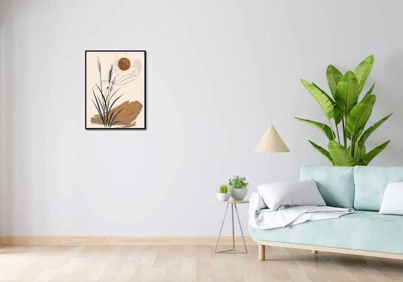 Plakat 50x65cm Zachód Pustyni zdjęcie 4