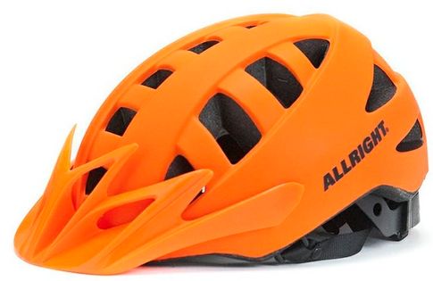 Kask rowerowy Allright Urban pomarańczowy rozmiar M