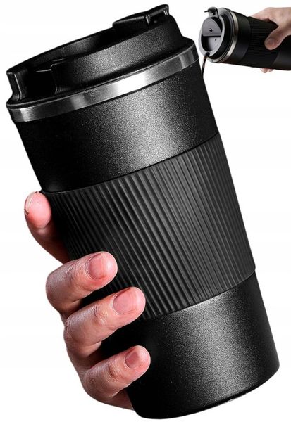 Kubek termiczny butelka termos na kawę ANTYPOŚLIZGOWY HERBATA napój 510ML zdjęcie 14