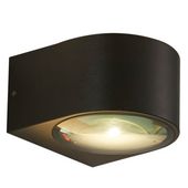Lampa ścienna Pesaro OWL-8082-3K Italux LED 10W 3000K IP54 czarna