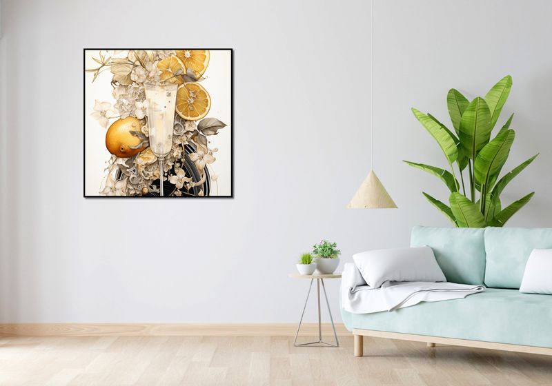 Plakat 90x90cm Esencja Cytrusów zdjęcie 4