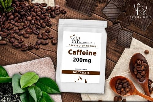 POBUDZENIE 200 mg CAFFEINE KOFEINA SPALACZ TERMOGENIK MIGRENA KONCENTRACJA na Arena.pl
