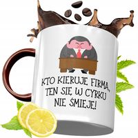 Kubek Bordowy Dla Prezesa Na Urodziny Prezent Z Nadrukiem Ze Zdjęciem