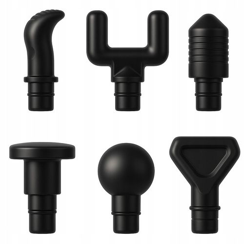 Pistolet Do Masażu Masażer Do Ciała Szyi Karku Pleców Stóp + 6 Końcówek Pro na Arena.pl