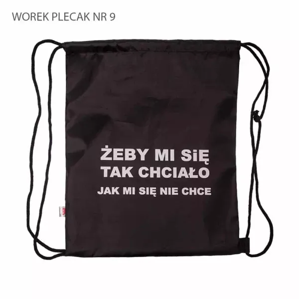 Worek plecak zdjęcie 1
