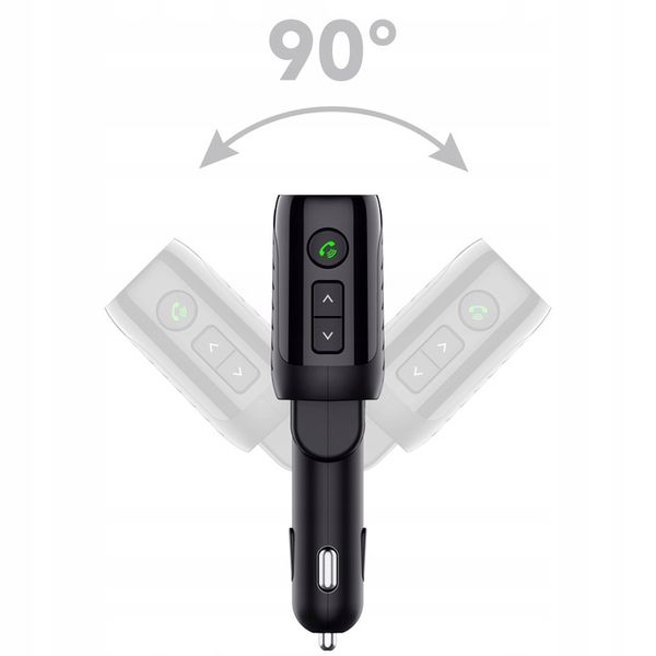 Transmiter FM BT z ŁADOWARKA USB Bluetooth zdjęcie 6