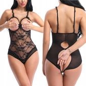 Koronkowe Body, Odkryta Pupa I Piersi XXXL