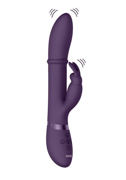Wibrator Króliczek Wielofunkcyjny 10 Trybów 24Cm zdjęcie 2