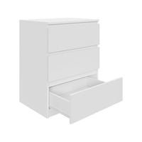 Komoda biała AVEN 60 cm z 3 szufladami różne kolory DARMOWA DOSTAWA