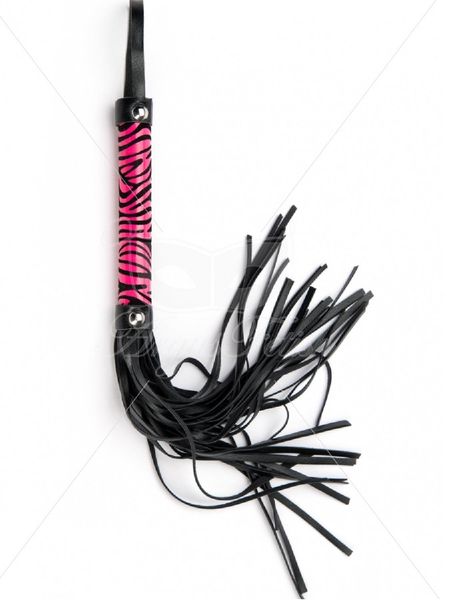 pink small leopard flogger zdjęcie 1