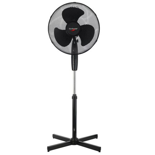 Wentylator podłogowy stojący KOUD czarny na Arena.pl