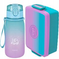 ŚNIADANIÓWKA BIDON ZESTAW ŚNIADANIOWY SZKOLNY DLA DZIECKA