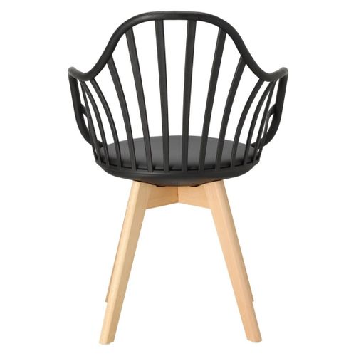 Krzesło Sirena z podłokietnikami czarne na Arena.pl