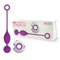 loverspremium o-remote control egg purple julia - silikonowy model
