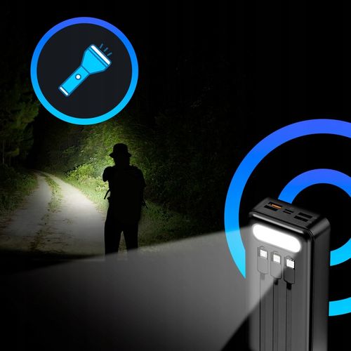 Power bank 30000mAh Fast Charging 22,5W + KABLE na Arena.pl