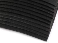 Filc dekoracyjny 20x30 cm CZARNY 4 mm (1szt)