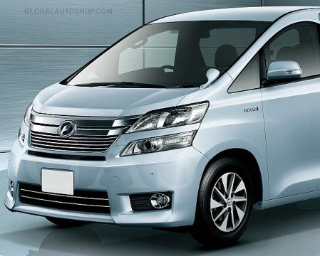 Toyota Vellfire - Chromowane Listwy Grill Atrapy Zderzaka Tuning zdjęcie 7