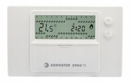 STEROWNIK REGULATOR TEMPERATURY BEZPRZEWODOWY TERMOSTAT TYGODNIOWY 2006TXRX na Arena.pl