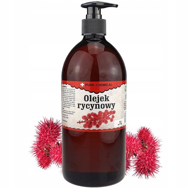 OLEJ RYCYNOWY NIERAFINOWANY TŁOCZONY NA ZIMNO NATURALNY + DOZOWNIK 1L zdjęcie 1