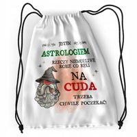 Plecak Dla Astrologa Sportowy Szkolny Worek Torba Z Nadrukiem Ze Zdjęciem