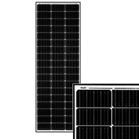 PANEL SŁONECZNY 165W MONOKRYSTALICZNY FOTOWOLTAICZNY NA KAMPER