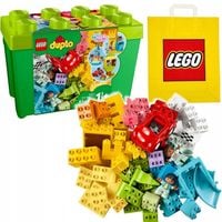 LEGO DUPLO 10914 DUŻE PUDEŁKO Z KLOCKAMI XXL DELUXE + TORBA LEGO