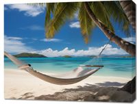 Obraz 90x70cm Rajska Ucieczka