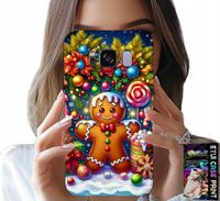 ETUI DO SAMSUNG GALAXY S8 - PIERNIK, CUKIERKOWE WZORY ŚWIĘTA + FOLIA