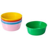 Miska miseczki dla dzieci plastikowe zestaw 6 sztuk IKEA KALAS kolorowe