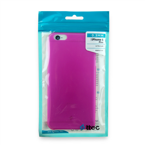 TTEC 0.3mm Etui iPhone 6/6S Plus różowe na Arena.pl
