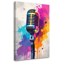 Obraz do salonu biura restauracji klubu muzycznego pubu, Kolorowy