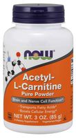 NOW FOODS Acetyl L-Karnityna HCI (85 g)