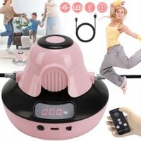 SKAKANKA INTELIGENTNA AUTOMATYCZNA DLA DZIECKO Z LED LICZNIK + PILOT RÓŻOWY