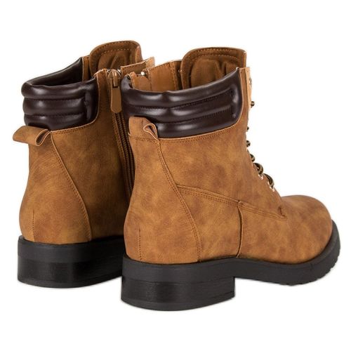 Brązowe traperki r.39 na Arena.pl