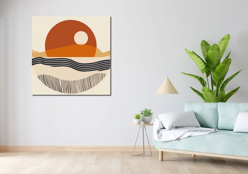 Obraz 100x100cm Pół na Całość zdjęcie 2