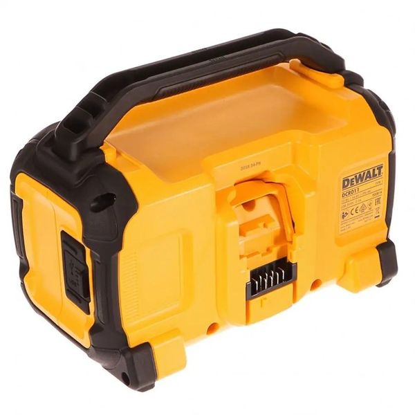 AKUMULATOROWY GŁOŚNIK BUDOWLANY BLUETOOTH DCR011 DEWALT zdjęcie 2