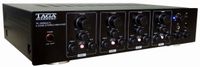 2X WZMACNIACZ INSTALACYJNY STEREO 4-STREFOWY TAGA HARMONY TA-600MULTI CZARN