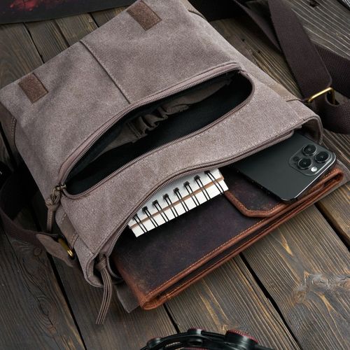 brązowa torba męska na ramię messenger sp-07-br na Arena.pl