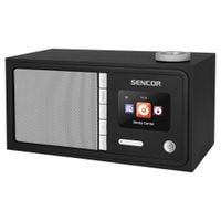 Radioodbiornik Sencor SIR 5000WDB FM DAB+ Wi-Fi Pilot Bluetooth Czarny