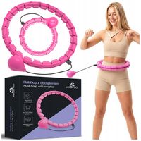 HULA HOP Z OBCIĄŻENIEM ODCHUDZAJĄCE Z OBCIĄŻNIKIEM SMART HULAHOP PLUS