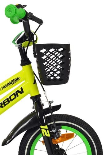 Rower 12 KARBON Comet limonkowy na Arena.pl