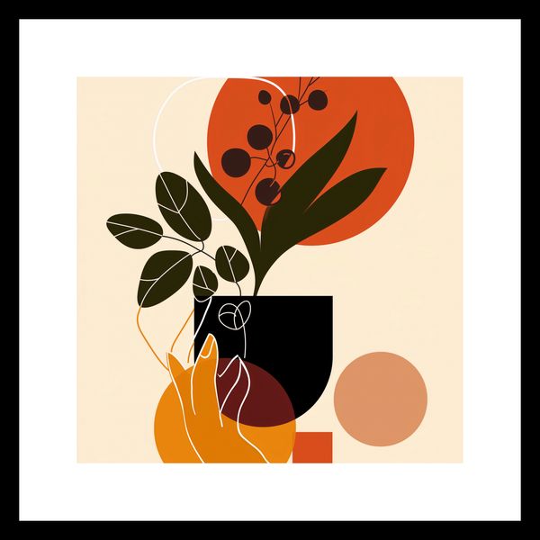 Plakat 20x20cm Dotyk Naturalności zdjęcie 3