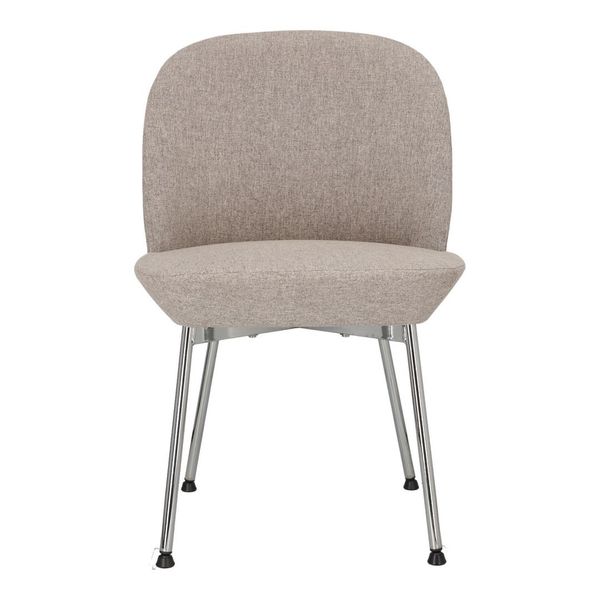 Krzesło Cloe szare jasne/ chrom zdjęcie 8